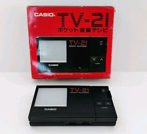 Vintage casio tv lcd - casio, tv-21