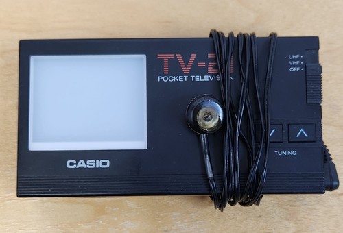 Televisore lcd tascabile casio - tascabile,